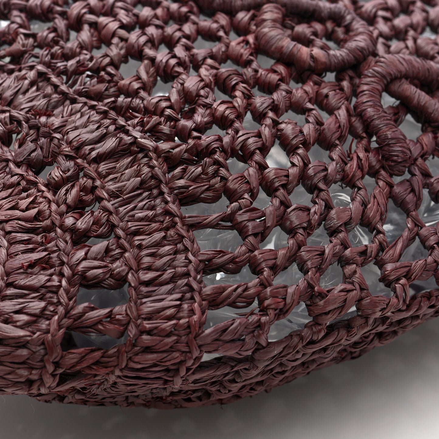 Raffia Small Summer Banana Tote Kohl Brown