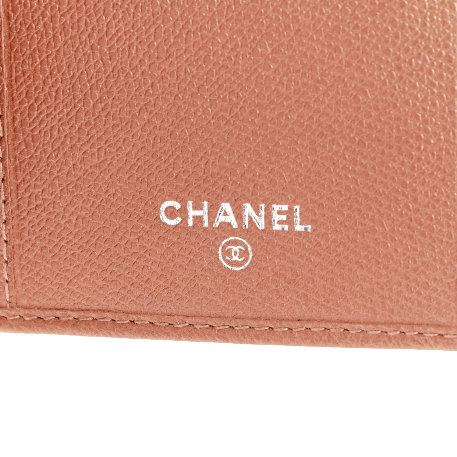 Chanel Grained Calfskin CC Button Wallet 7 of 15