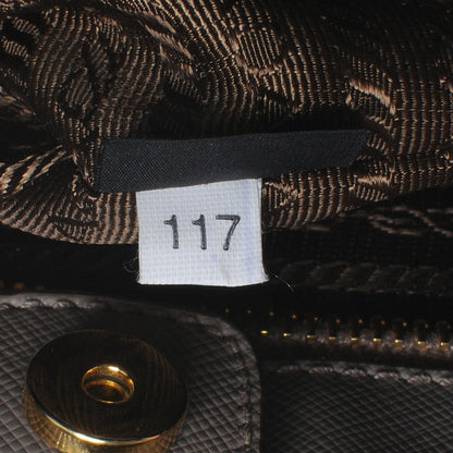 Prada Saffiano Lux Tote Argilla 9 of 10