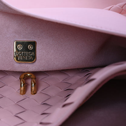 Bottega Veneta Silky Calfskin Large Ciao Ciao Rose 19 of 37