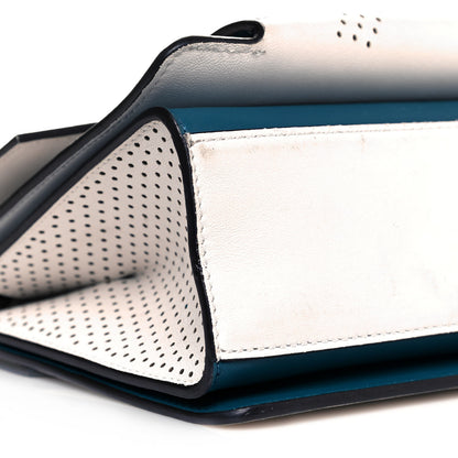 Givenchy Lambskin Perforated Small GV3 Shoulder Bag White 7 of 20