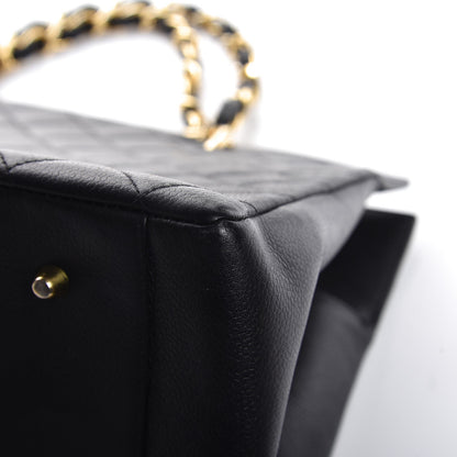 Chanel Caviar Quilted Grand Shopping Tote GST Black 15 of 15