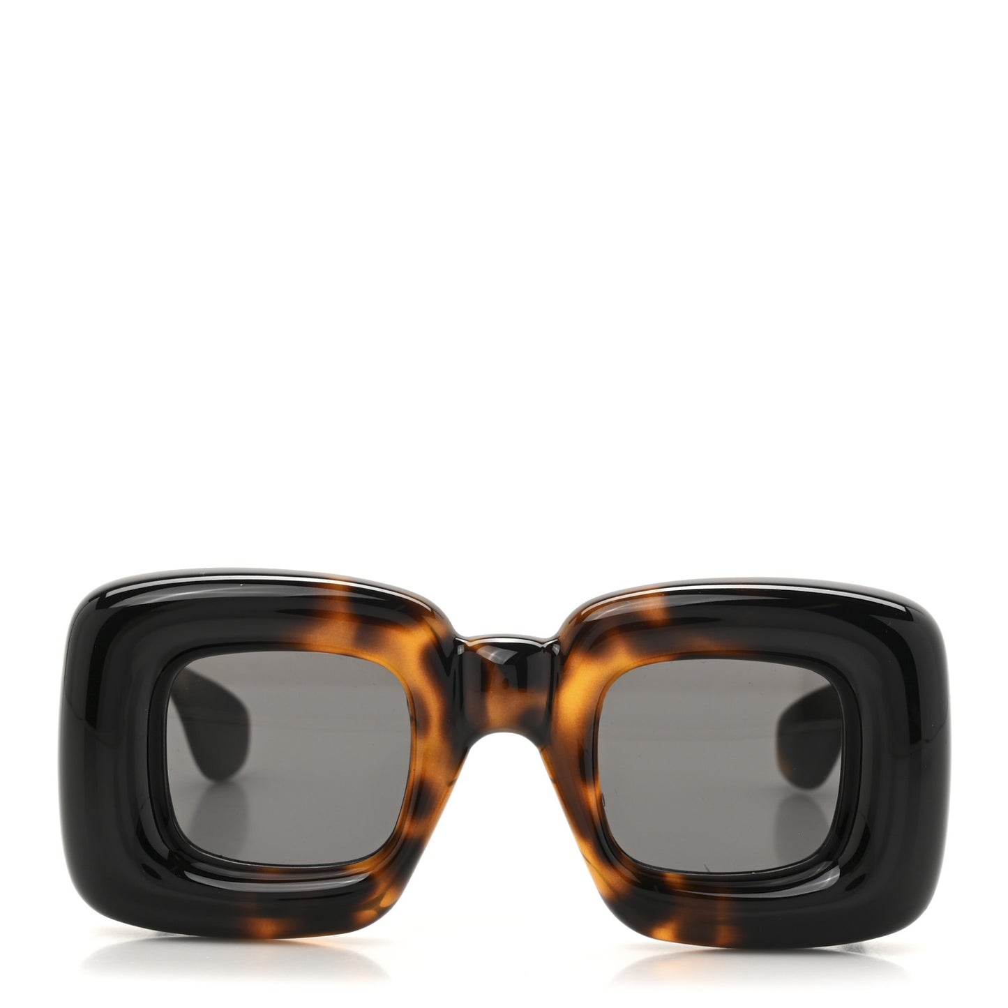 Acetate Inflated LW400981 Square Sunglasses Tortoise