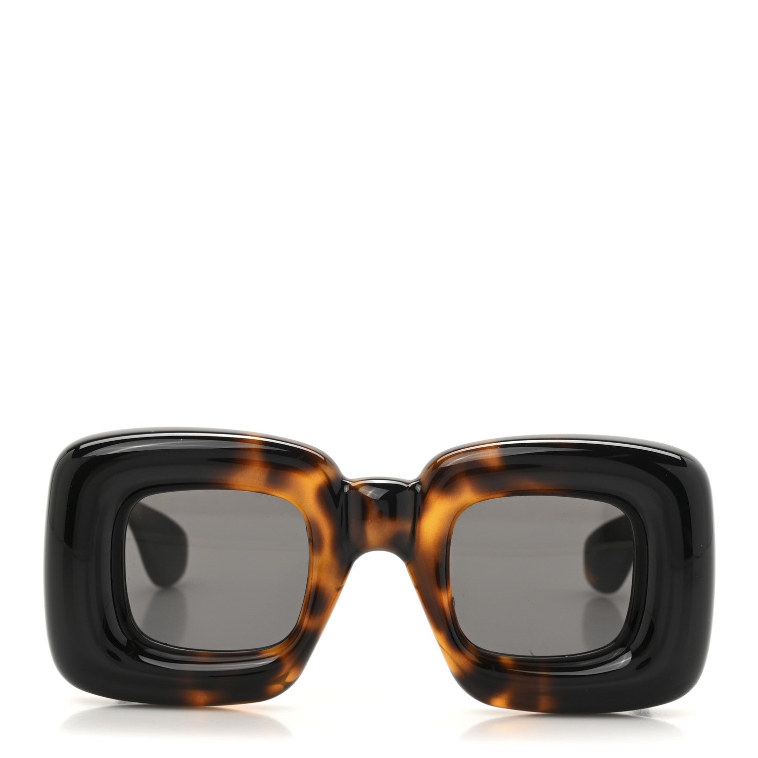 Loewe Acetate Inflated LW400981 Square Sunglasses Tortoise 2 of 8