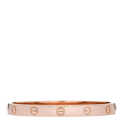 Cartier 18K Pink Gold LOVE Bracelet 17 2 of 8