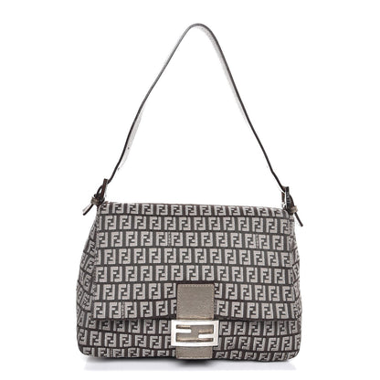 Fendi Zucchino Vachetta Mama Baguette Caffe Argilla Canna di Fucile 1 of 7