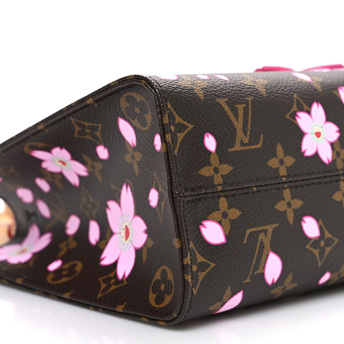 LV X TM Monogram Cherry Blossom Onthego PM Sakura Brown