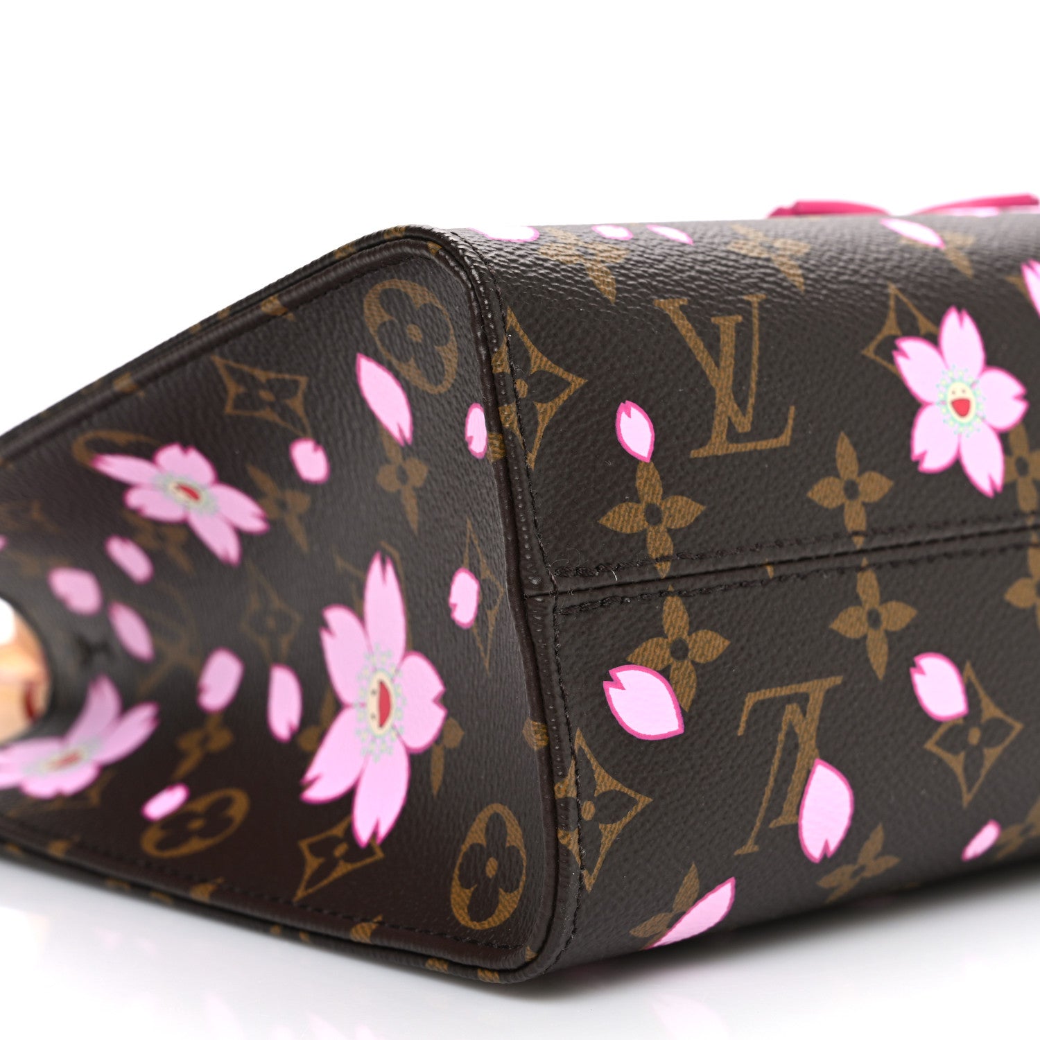 Louis Vuitton LV X TM Monogram Cherry Blossom Onthego PM Sakura Brown 8 of 9