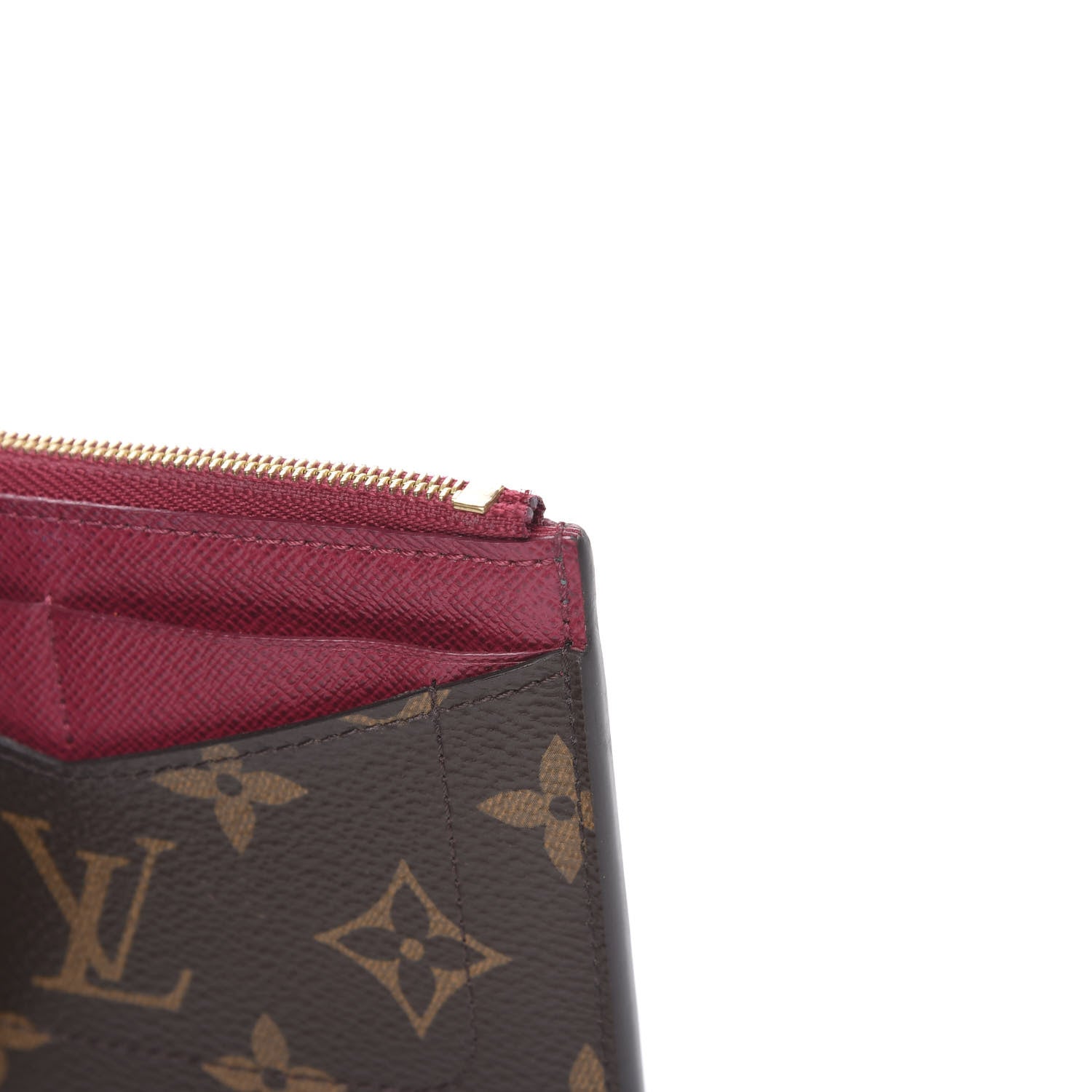 Louis Vuitton Monogram Zipped Card Holder Fuchsia 6 of 6