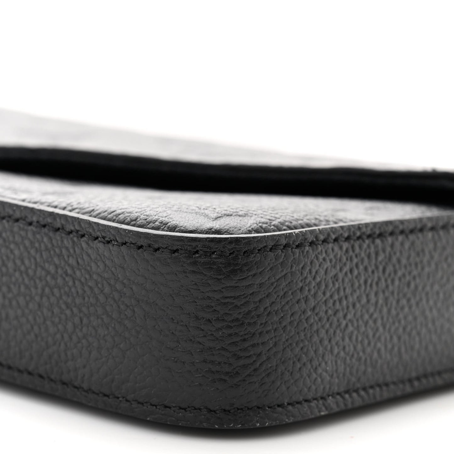 Empreinte Pochette Felicie Chain Wallet Black