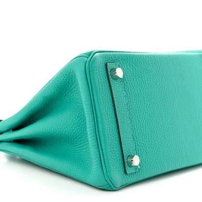 Hermes Togo Birkin 25 Vert Verone 9 of 11