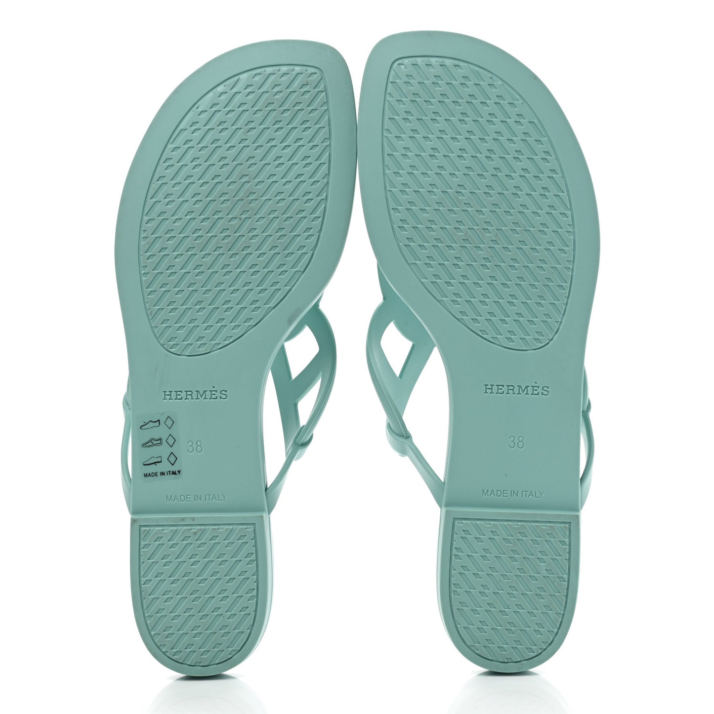 Rubber Womens Egerie Sandals 38 Vert Embrun
