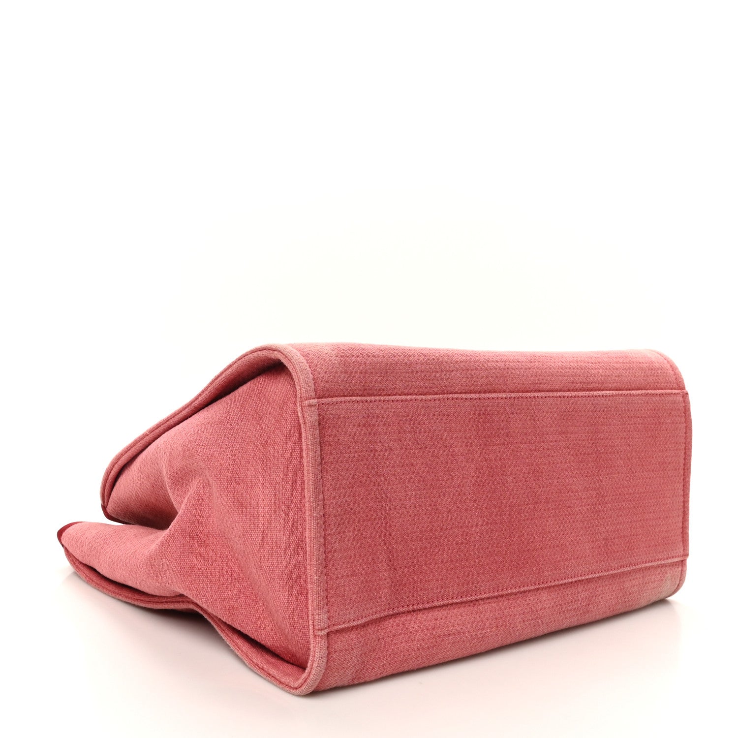 Chanel Canvas Medium Deauville Tote Red 4 of 10