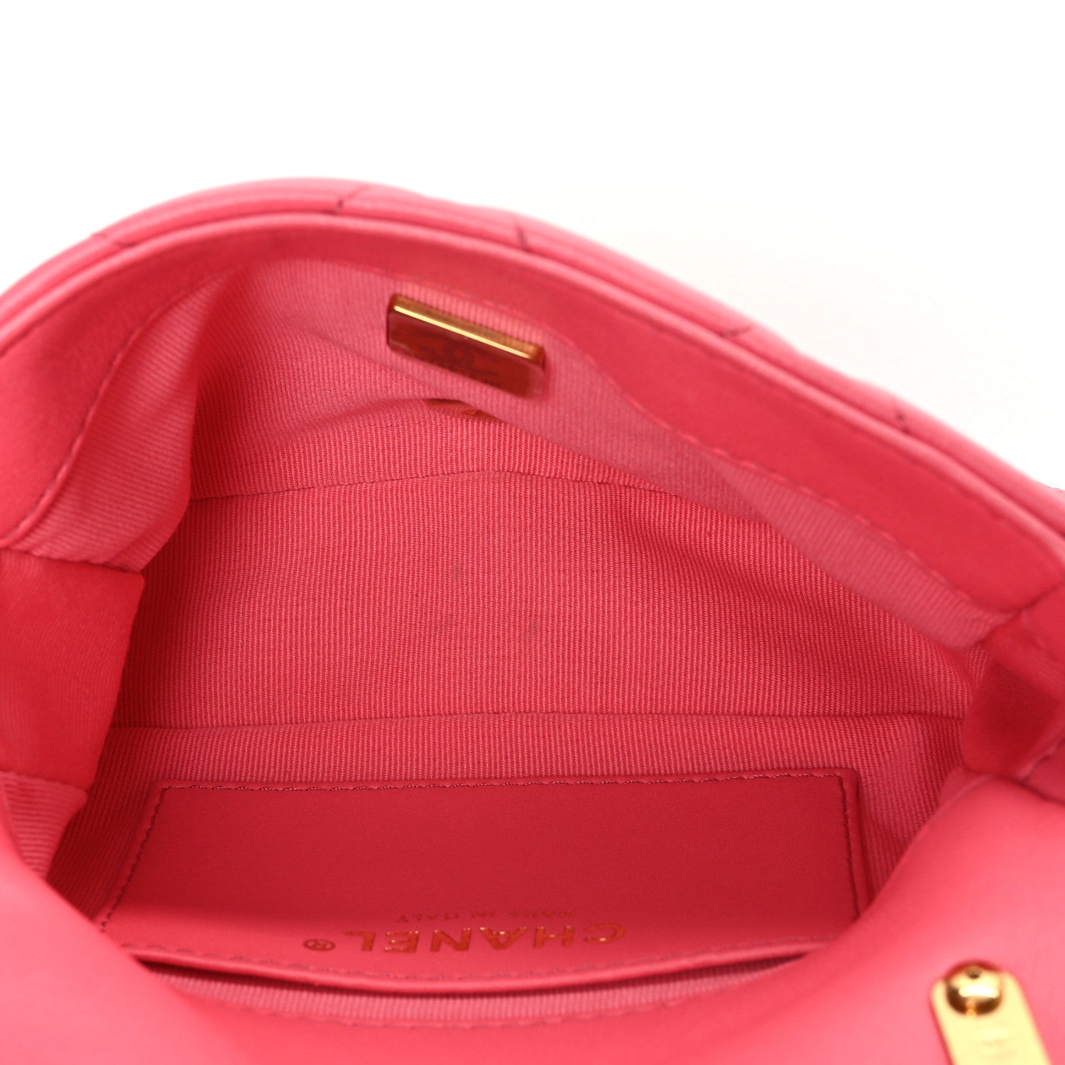 Chanel Lambskin Quilted Mini Funky Town Flap Pink 5 of 12