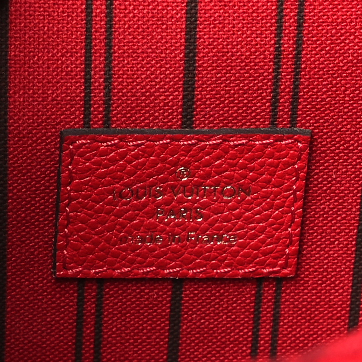 Louis Vuitton Empreinte Pochette Metis Cherry 6 of 9
