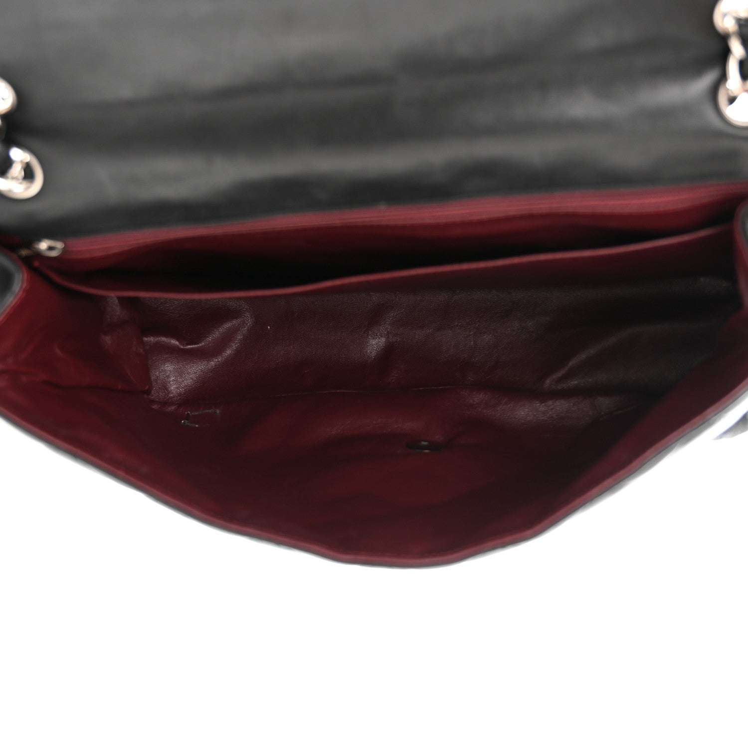 Chanel Lambskin Quilted Maxi Single Flap Black 5 of 13