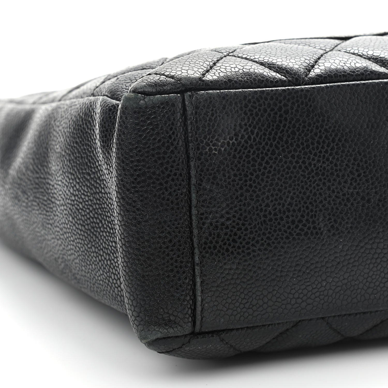 Chanel Caviar Quilted Petit Shopping Tote PST Black 16 of 17