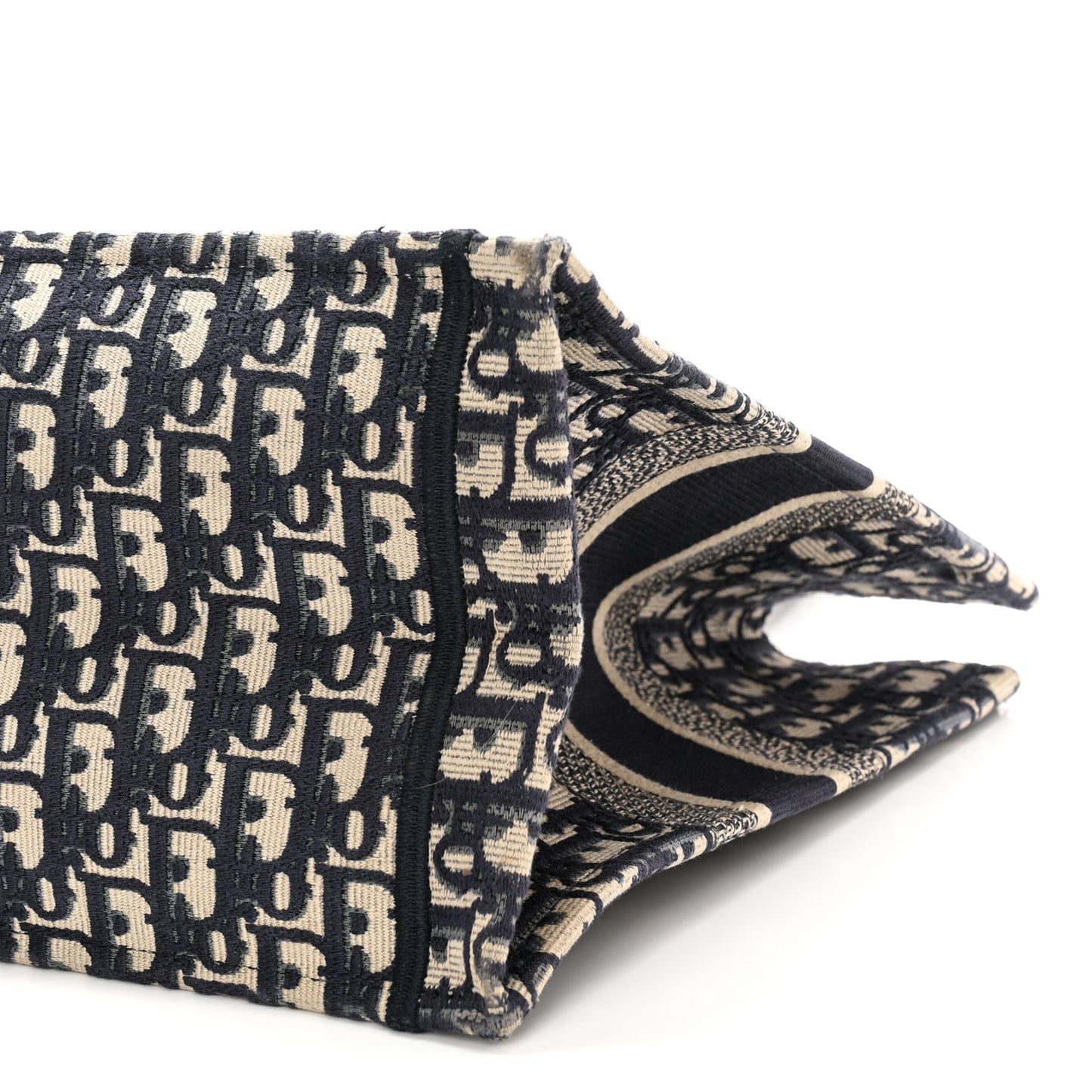 Oblique Medium Book Tote Blue Multicolor