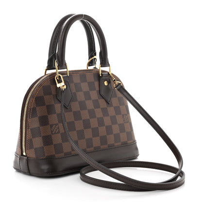 Louis Vuitton Damier Ebene Alma BB 3 of 10