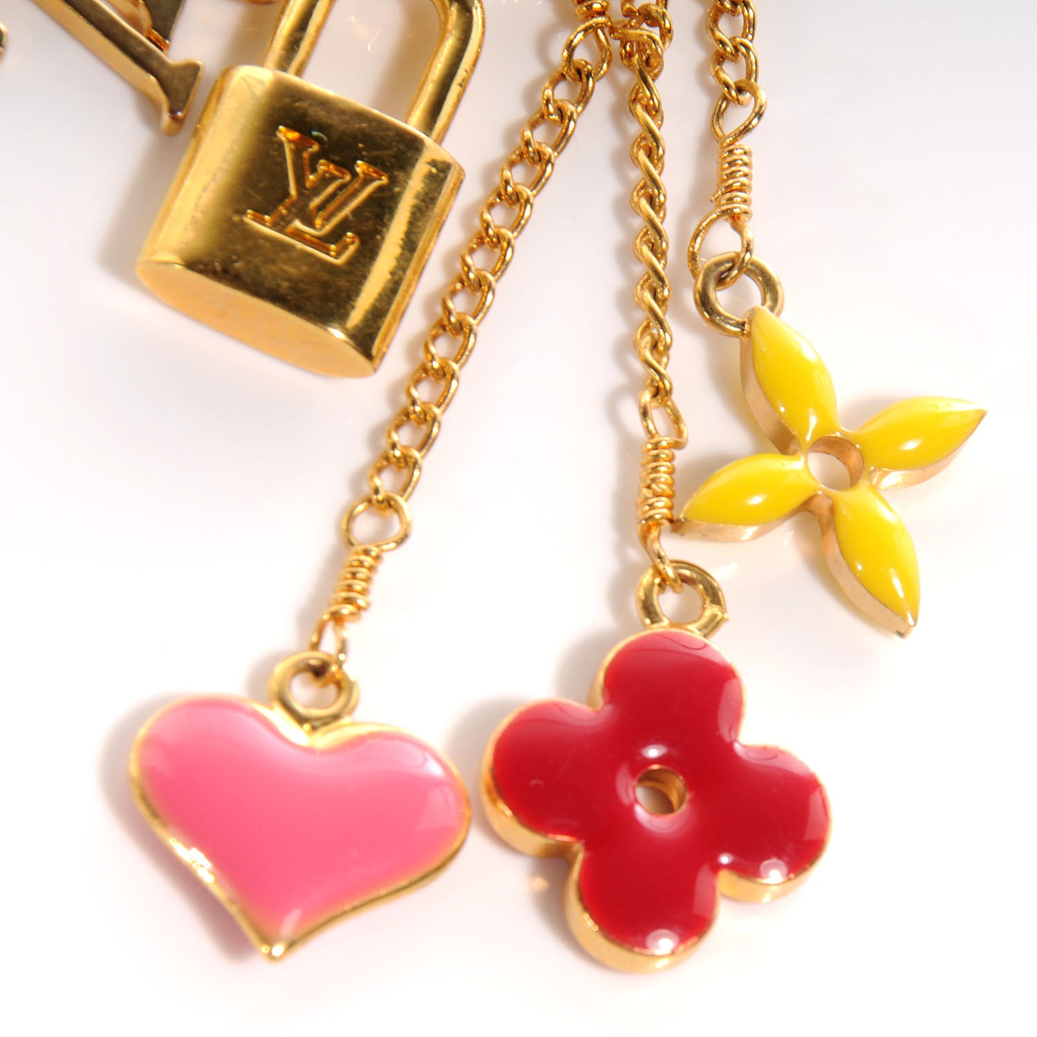 Louis Vuitton Sweet Monogram Pendant Necklace Multicolor 4 of 5
