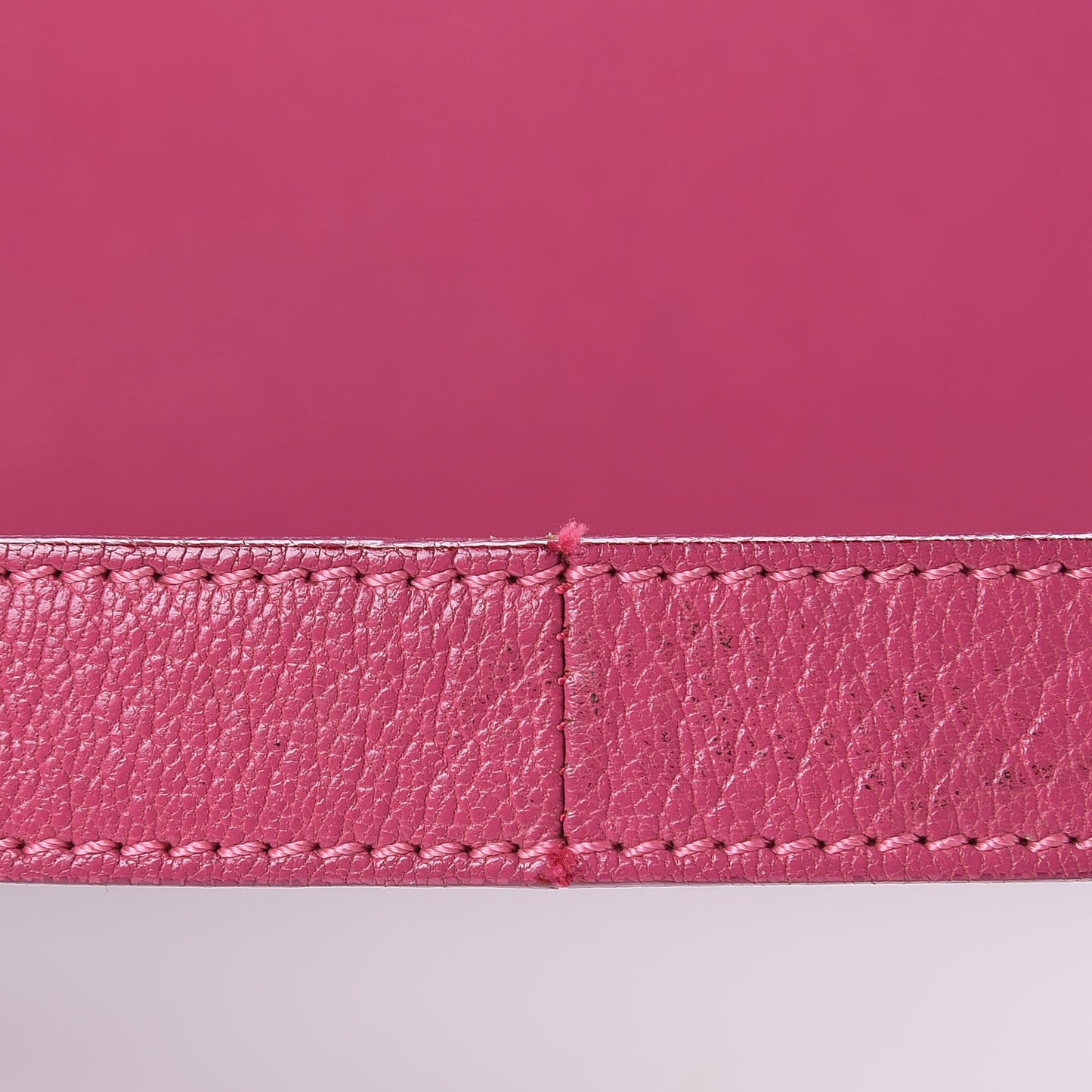 Sugar Goatskin Mini Antigona Magenta