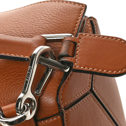 Loewe Calfskin Medium Puzzle Bag Tan 9 of 10