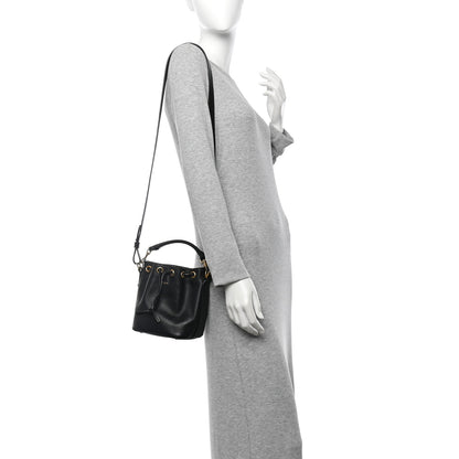Saint Laurent Calfskin Small Emmanuelle Bucket Bag Black 2 of 12