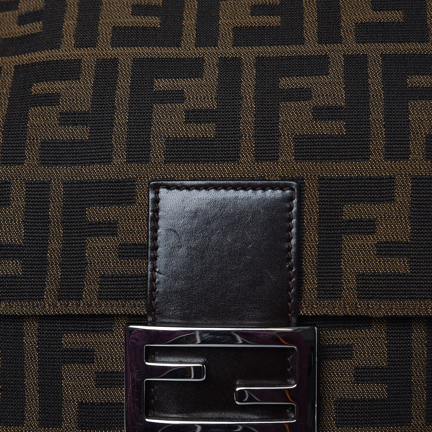 Fendi Zucca Mama Baguette Tobacco 10 of 10