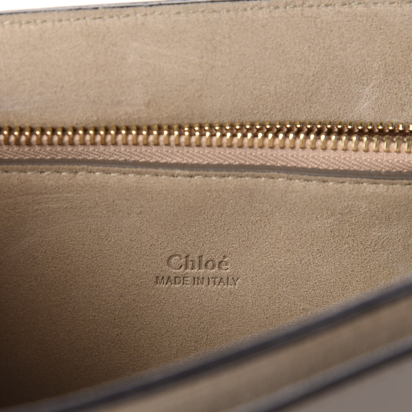 Calfskin Suede Medium Faye Shoulder Bag Motty Grey