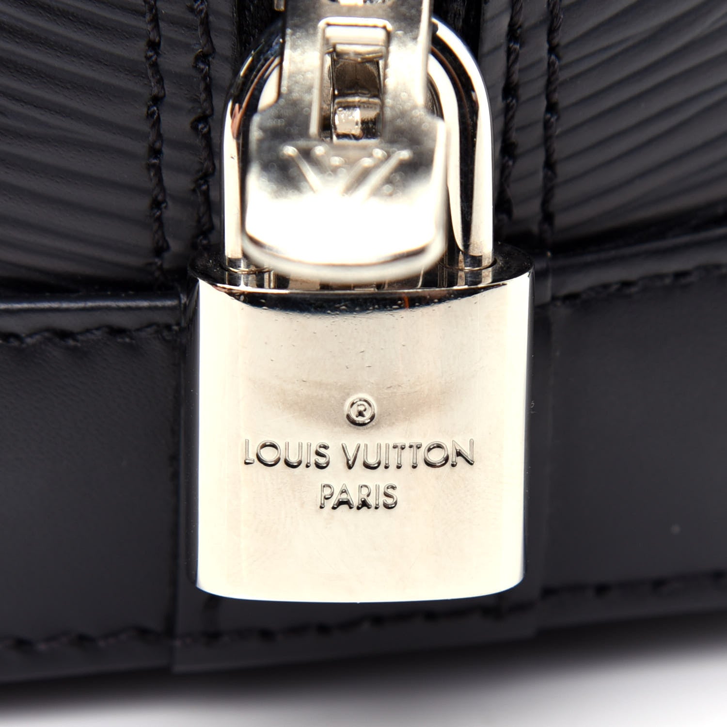 Louis Vuitton Epi Alma BB Black 16 of 17