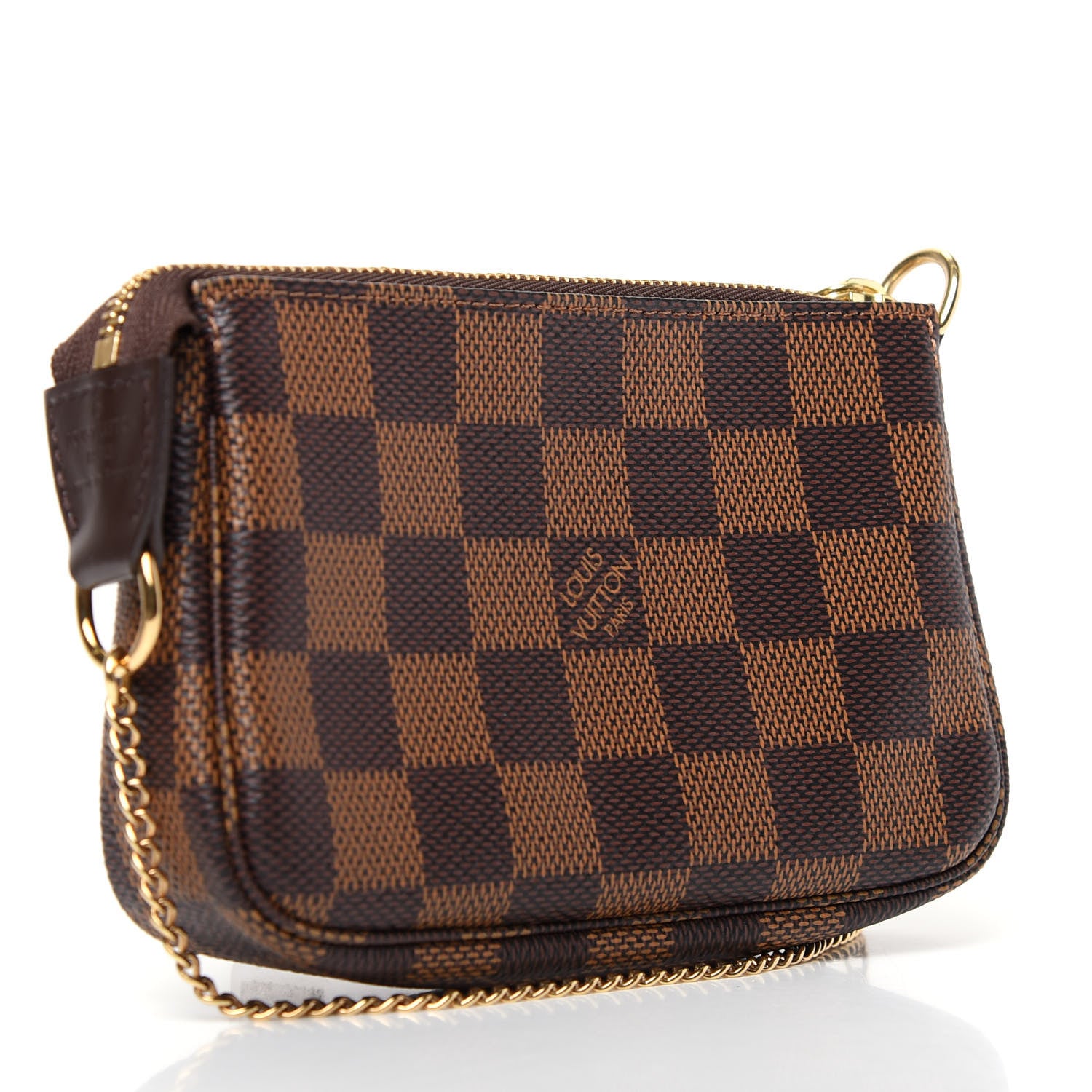 Louis Vuitton Damier Ebene Mini Pochette Accessories 3 of 7