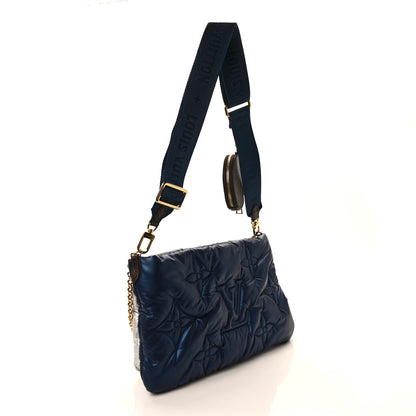 Louis Vuitton Econyl Monogram Pillow Maxi Multi Pochette Accessories Navy Silver 3 of 10