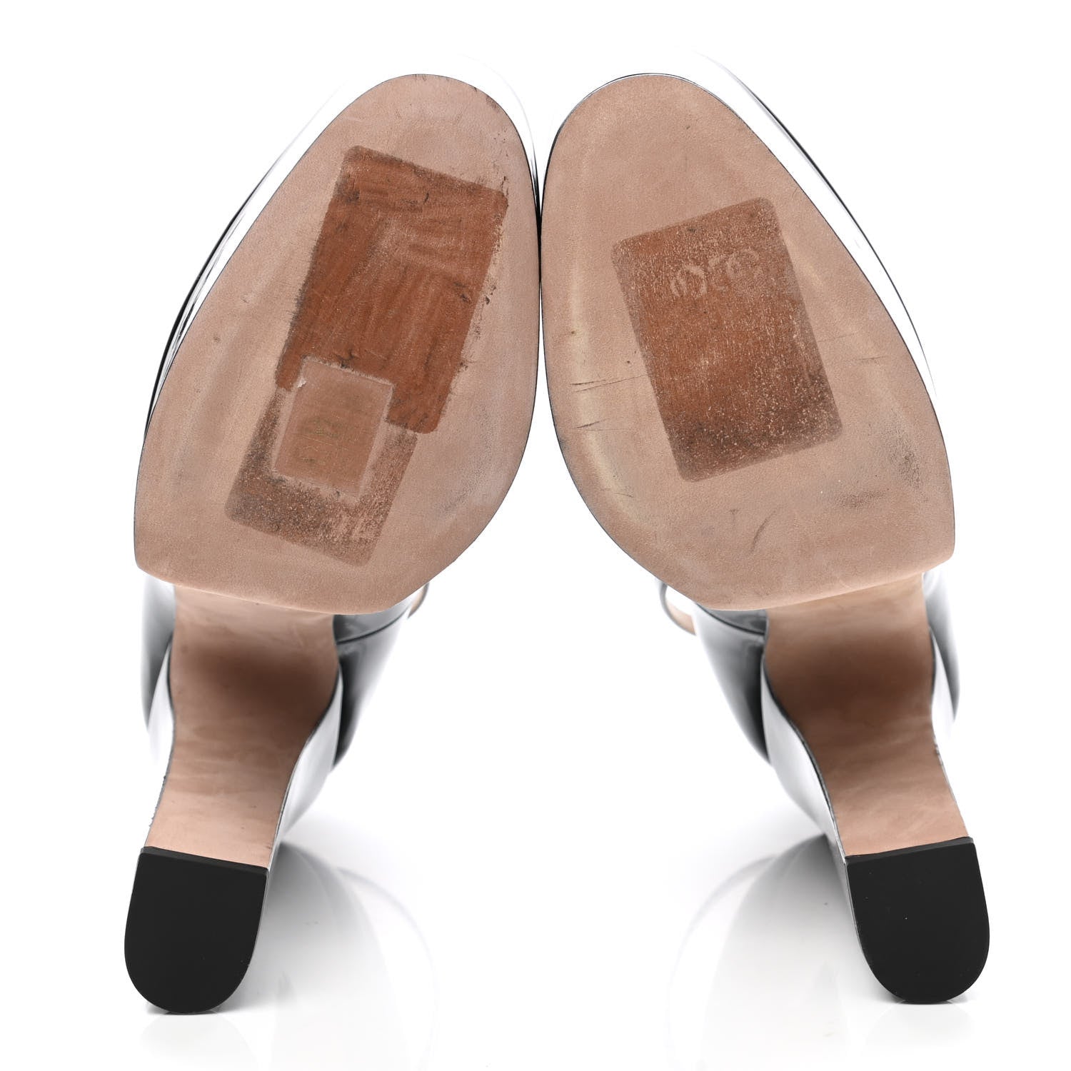 Valentino Garavani Patent Tan-Go 55/155mm Platform Pumps 40.5 Black 4 of 8