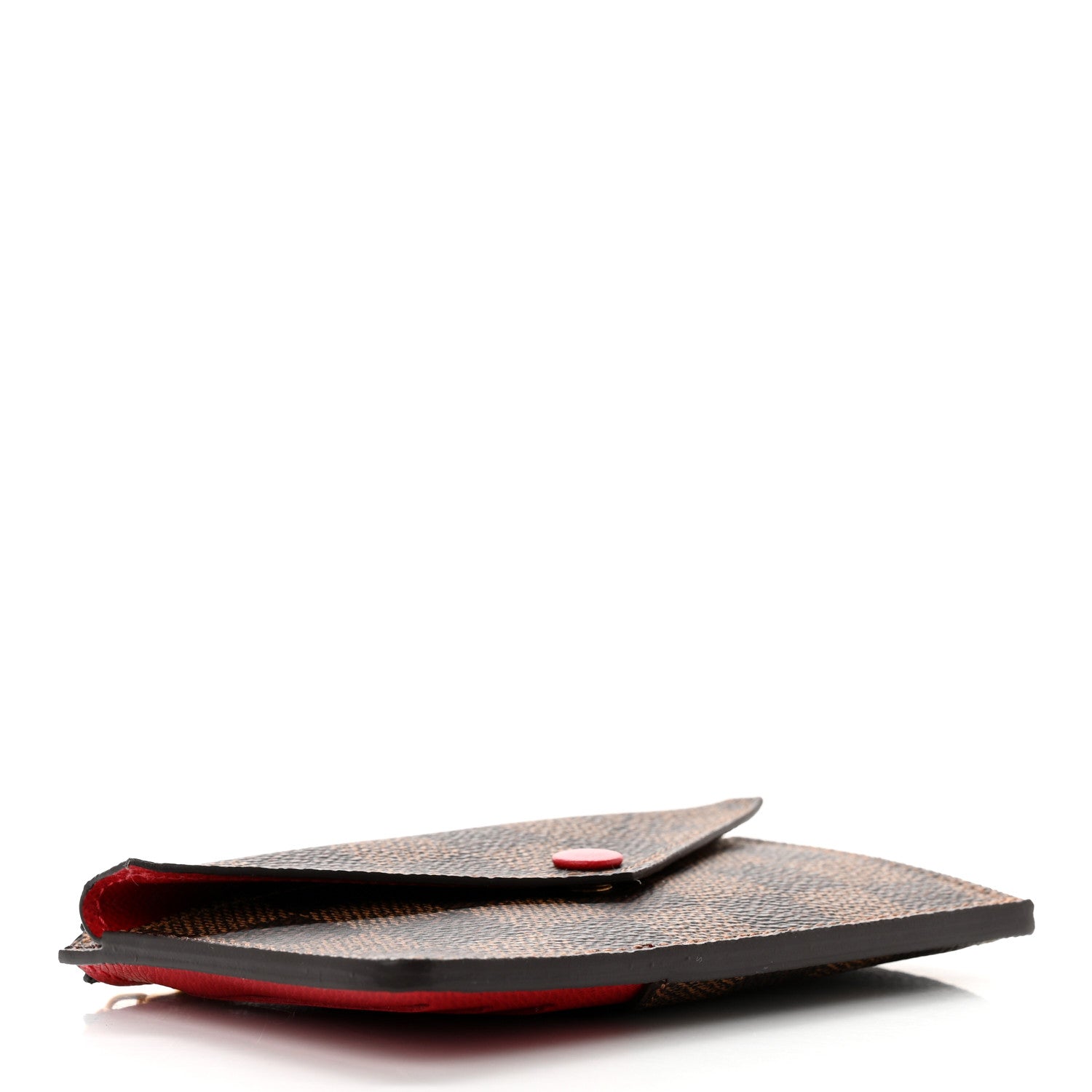 Louis Vuitton Damier Ebene Recto Verso Card Holder Red 4 of 6