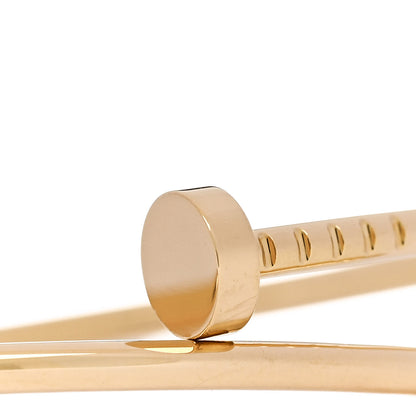 Cartier 18K Yellow Gold Small Juste Un Clou Bracelet 17 4 of 5
