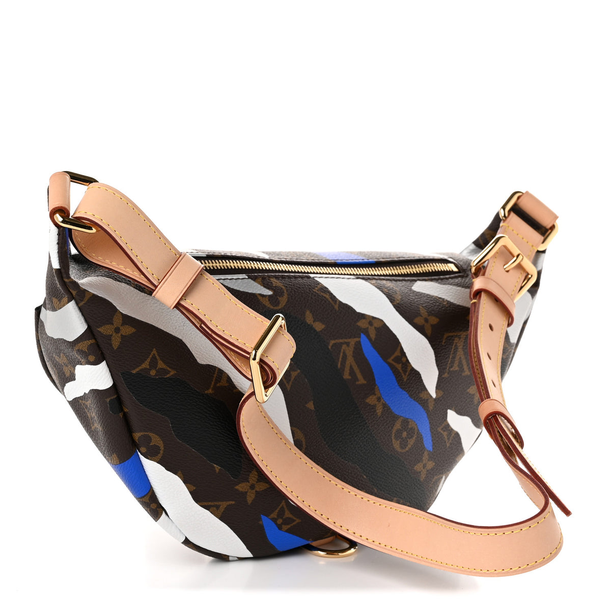 Louis Vuitton x LOL Monogram Bumbag Blue Silver 2 of 9
