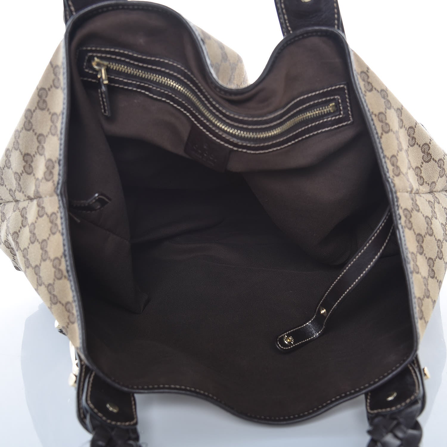 Gucci Monogram Medium Pelham Shoulder Bag Dark Brown 5 of 13
