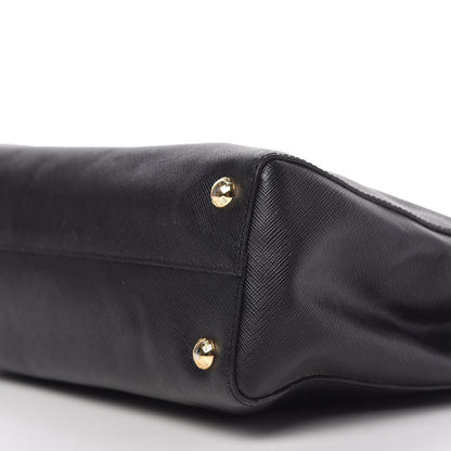 Prada Saffiano Soft Tote Black 7 of 10