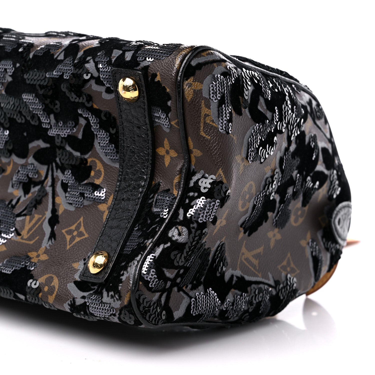Louis Vuitton Monogram Fleur De Jais Sequins Speedy 30 9 of 13