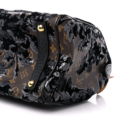 Louis Vuitton Monogram Fleur De Jais Sequins Speedy 30 9 of 13