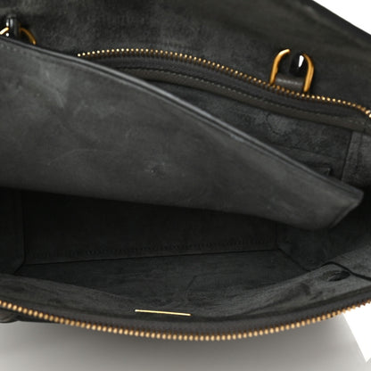 Celine Grained Calfskin Micro Belt Bag Grey 5 of 10