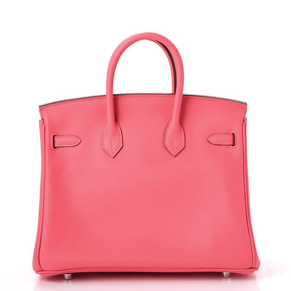 Hermes Swift Birkin 25 Rose Azalee 4 of 39