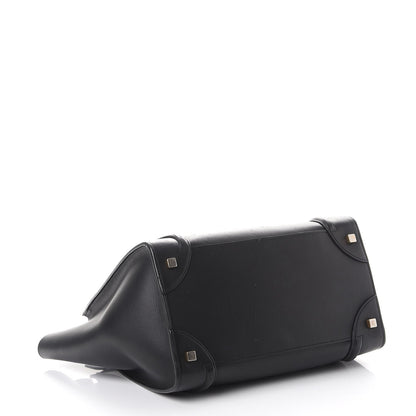 Celine Smooth Calfskin Mini Luggage Black 4 of 17