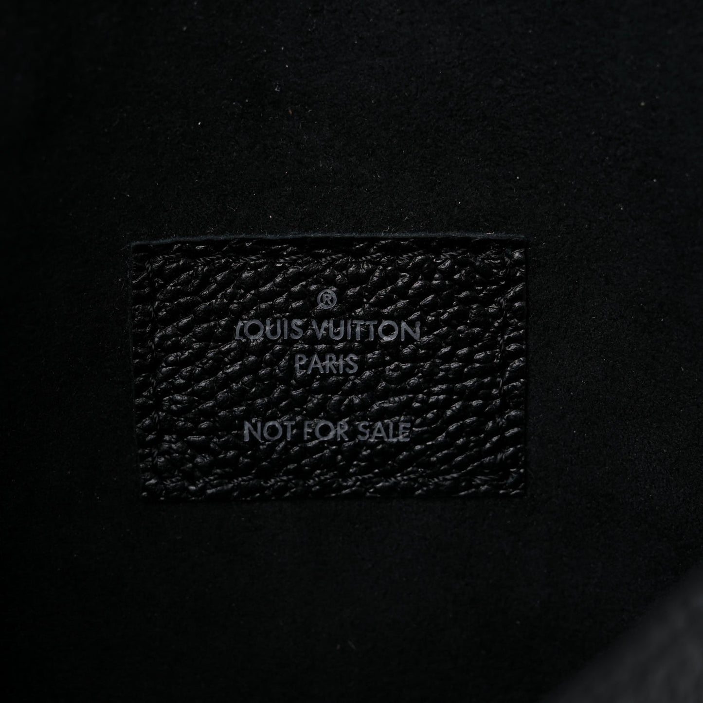 Calfskin Envelope Pouch Black