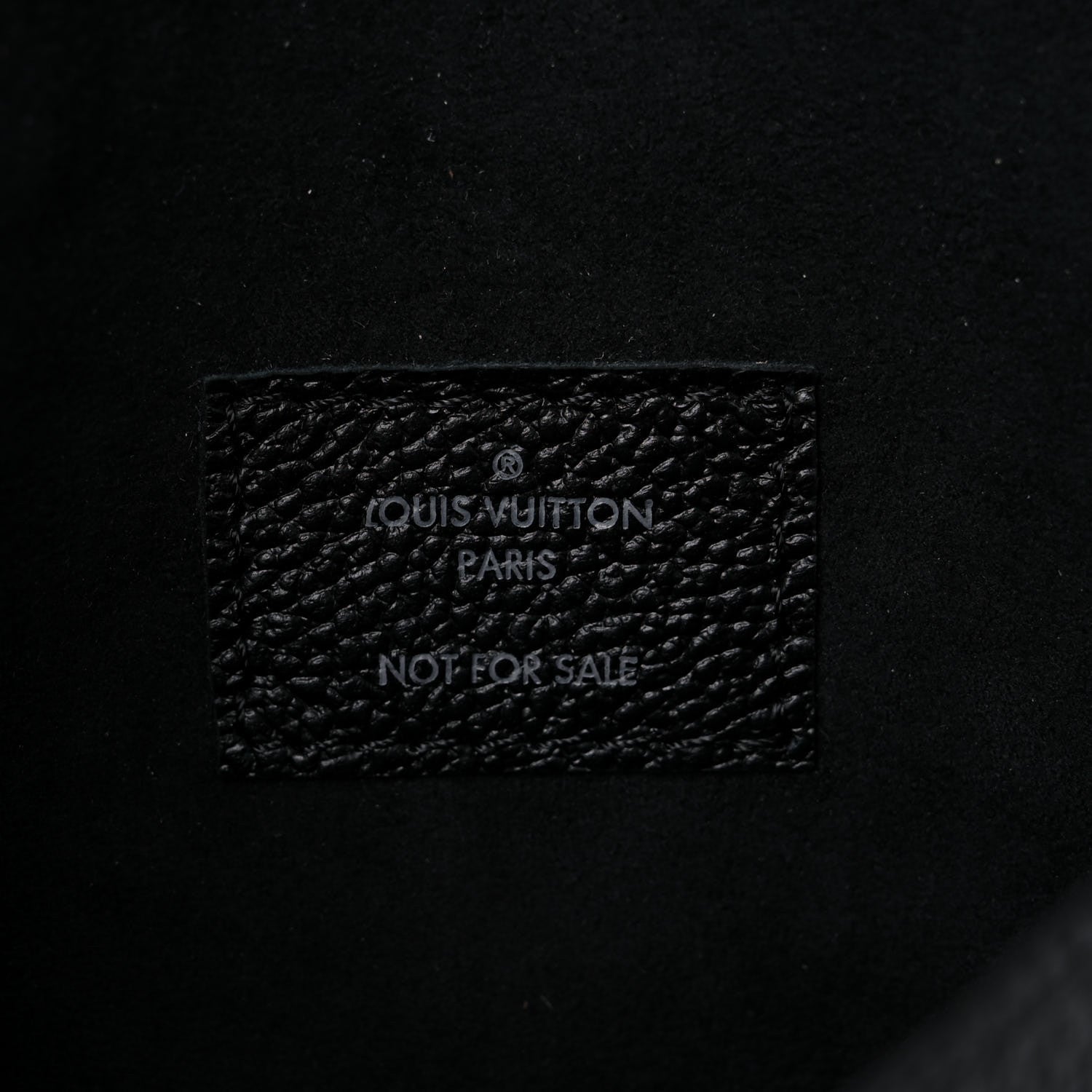 Louis Vuitton Calfskin Envelope Pouch Black 6 of 8