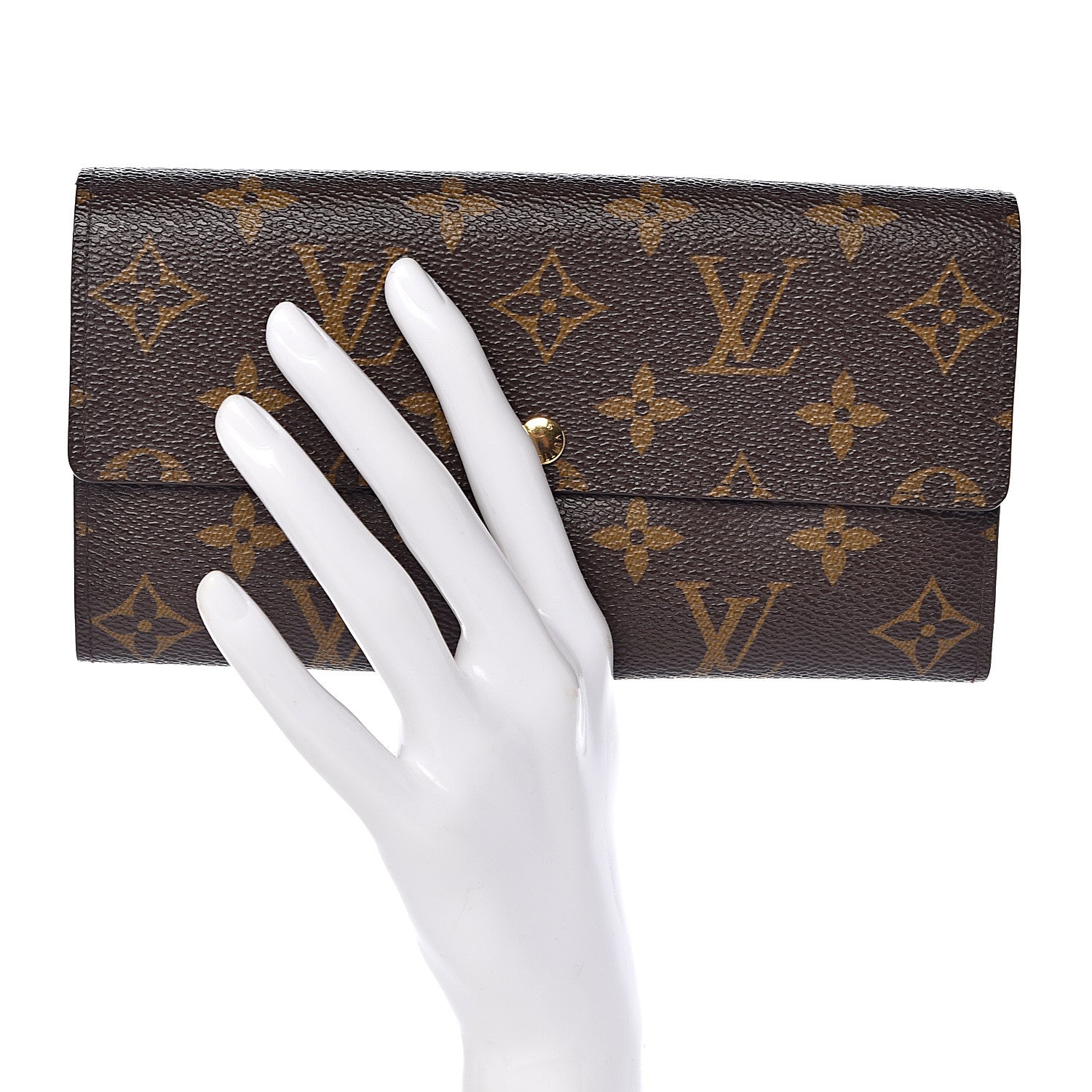Louis Vuitton Monogram Sarah Wallet 2 of 9