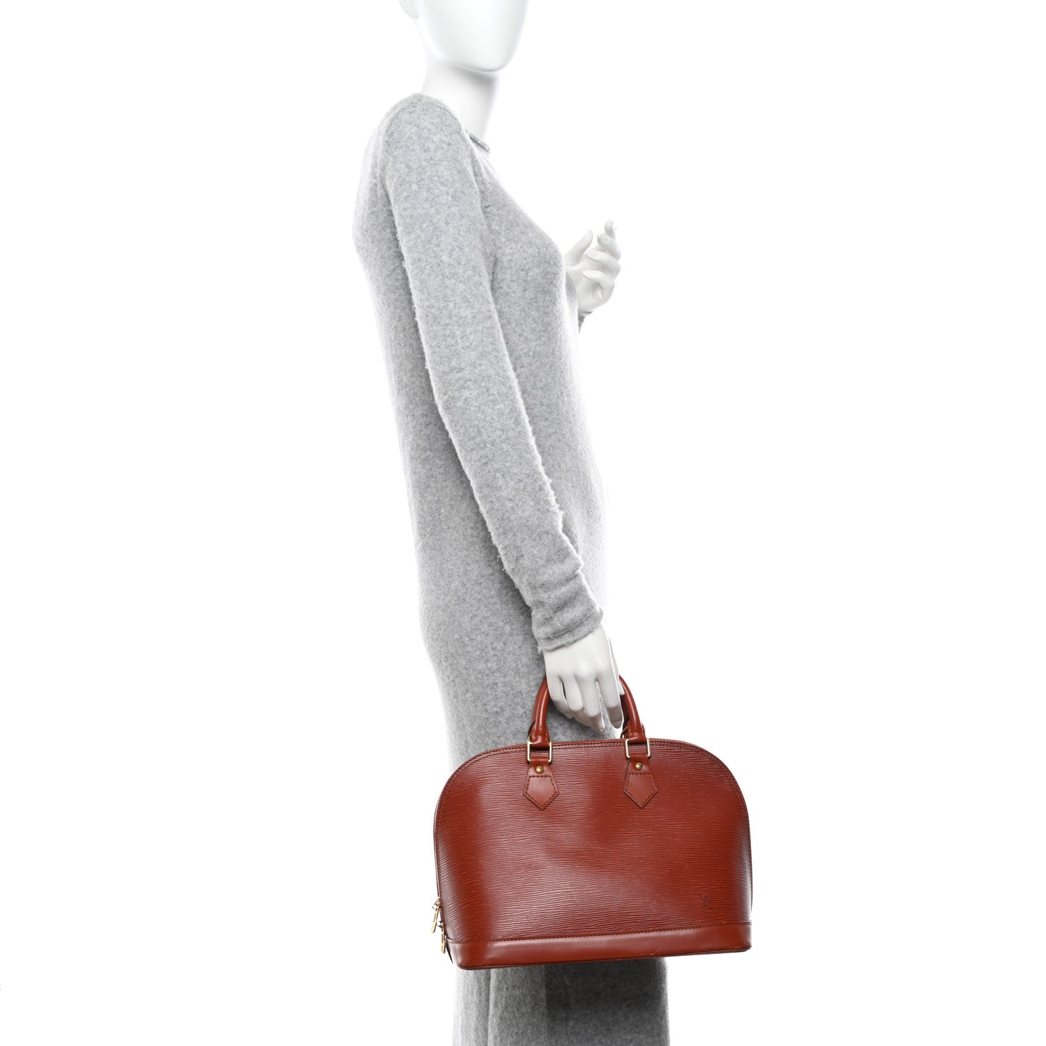 Louis Vuitton LOUIS VUITTON Epi Alma PM Kenyan Fawn 2 of 11