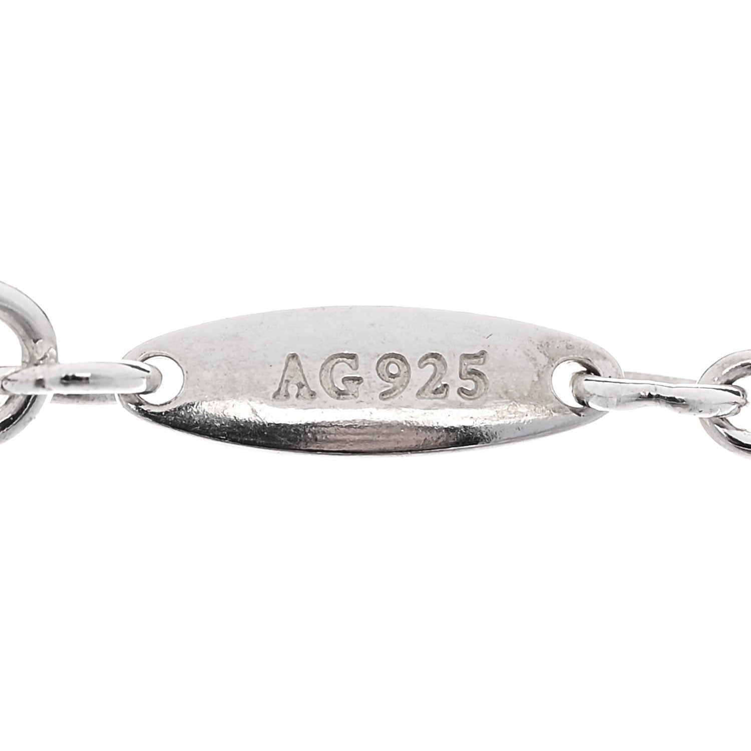 Tiffany Sterling Silver Elsa Peretti Teardrop Charm Bracelet 6 of 6