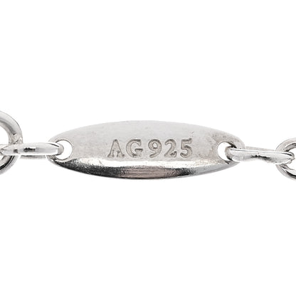 Tiffany Sterling Silver Elsa Peretti Teardrop Charm Bracelet 6 of 6