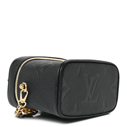 Louis Vuitton Empreinte Monogram Giant Vanity PM Black 4 of 10